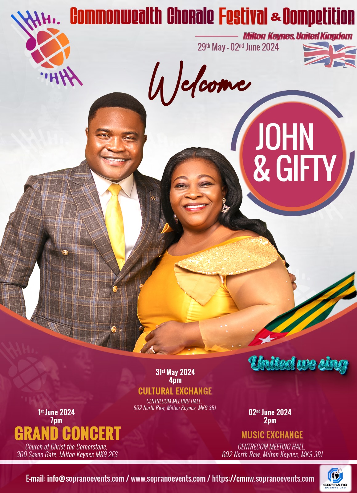JOHN and GIFTY – TOGO